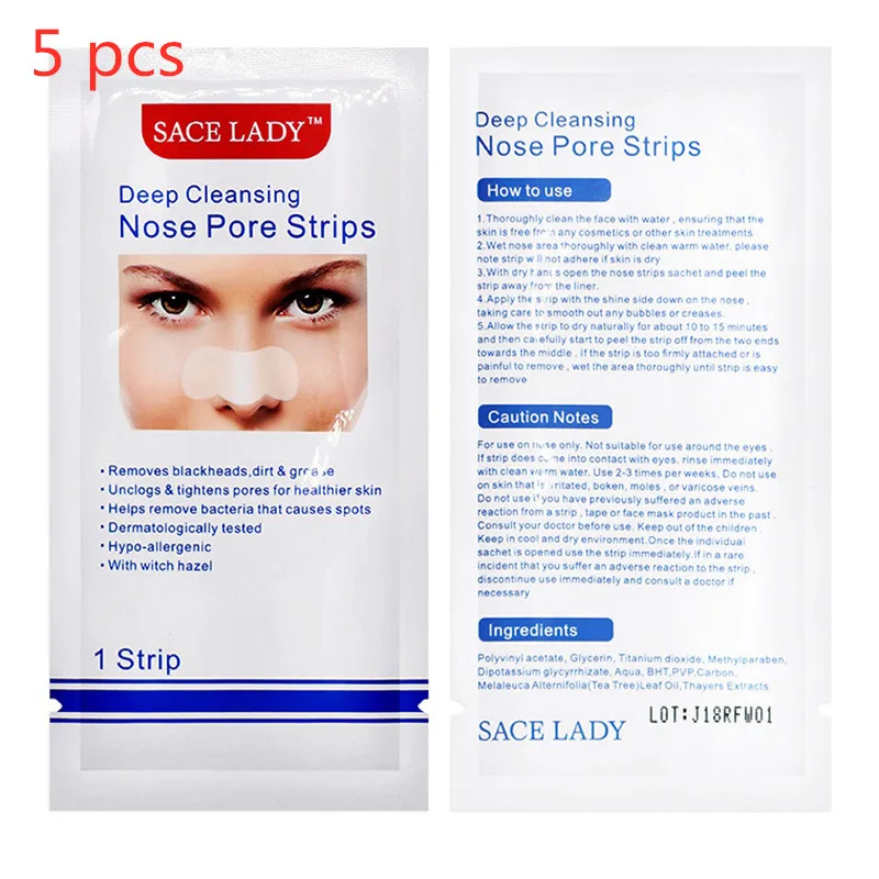 1/5/10 шт полоски для носа глубокая, очищающая, черные точки жидкость ...
