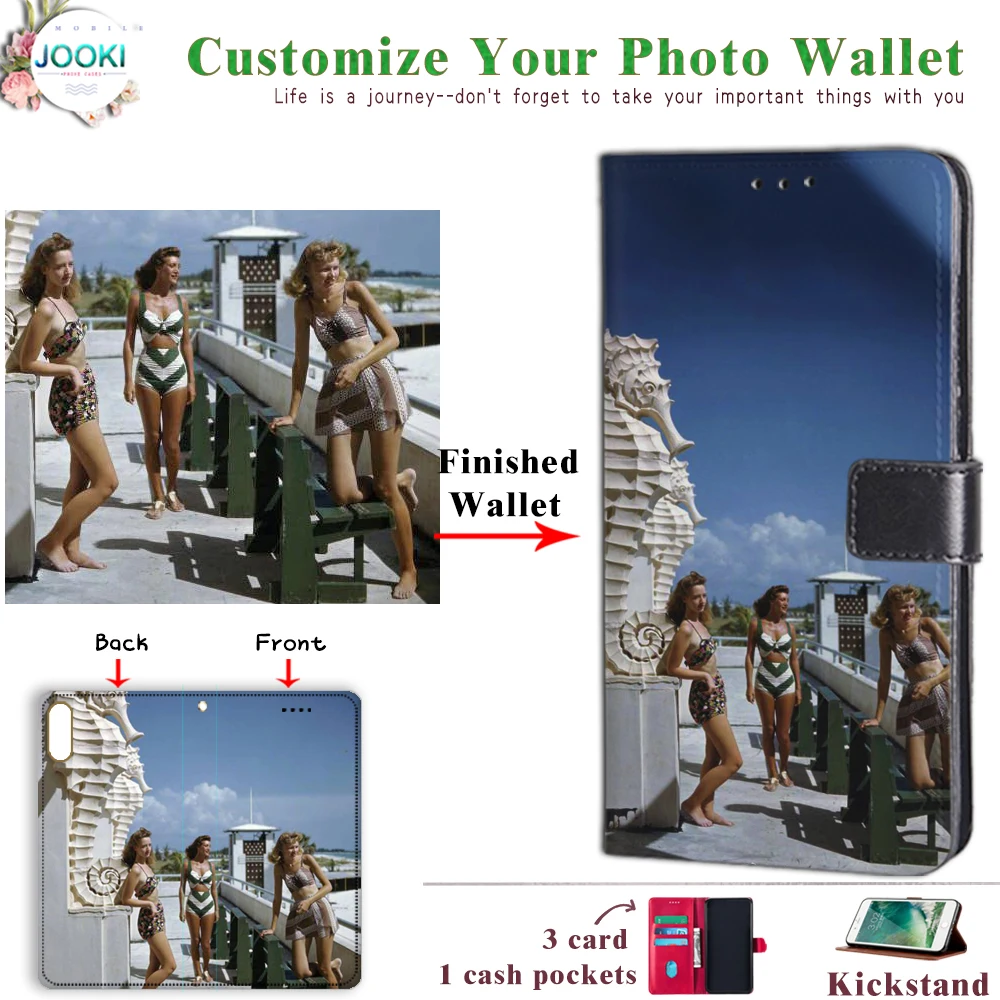 

docomo AQUOS sense2 case DIY Custom Flip Cover for case AQUOS sense2 SH-01L Personalized Photo Leather Wallet gift customized