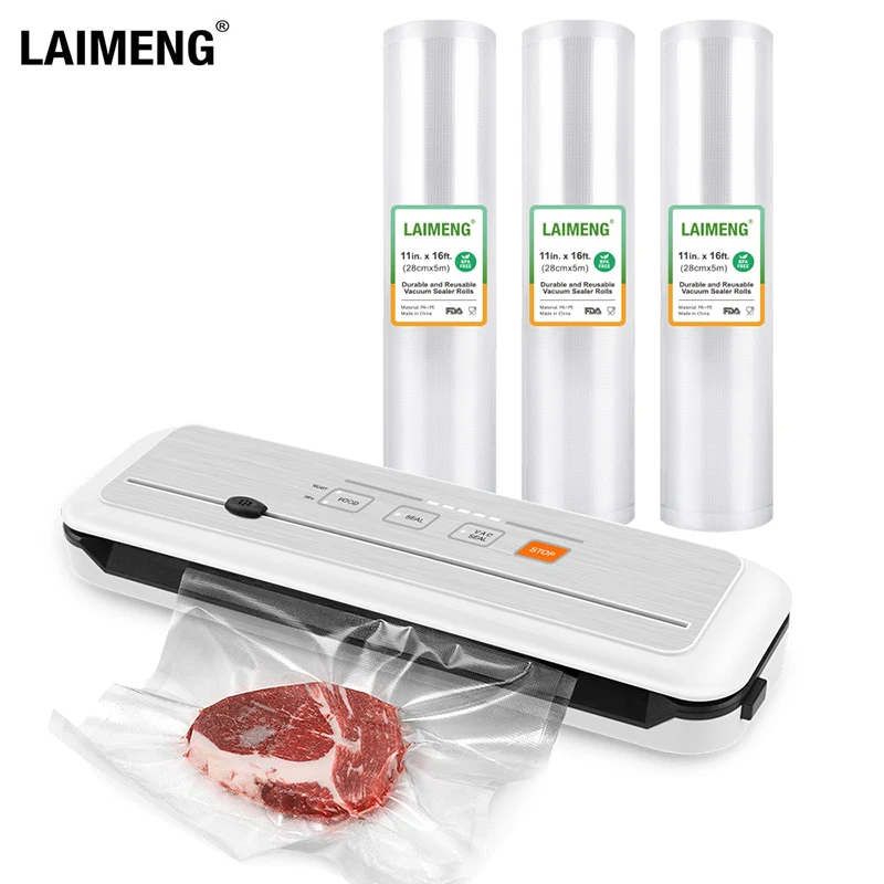 Packaging-Machine Vacuum-Bags Food-Packer Vacuum-Sealed-Foil-S279 LAIMENG Sous-Vide Kitchen-Storage