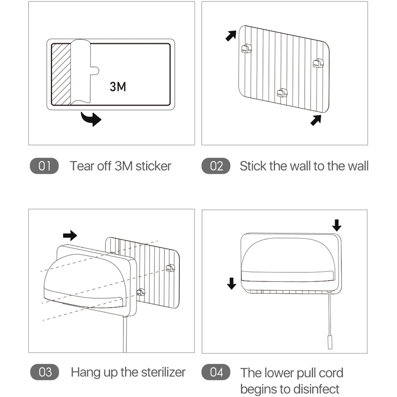 Oclean S1 Smart Toothbrush UVC LED Sterilizer Box New Design UVC Lamp Brushes Light Sterilizer Storage Wall Mounted Brush Holder Oclean S1 Smart Toothbrush UVC LED Sterilizer Box New Design UVC Lamp Brushes Light Sterilizer Storage Wall Mounted Brush Holder