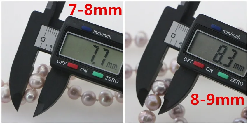 WUBIANLU 4 colors 7-8mm Pink Pearl Necklace Bracelet Earring Sets Women Jewelry Making Design Fashion Style Girl Gift Wholesale (39)