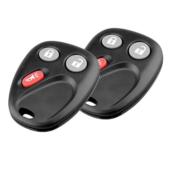 

3 Buttons Remote Key Shell Case for GMC Sierra HD Yukon Envoy XL for Chevrolet