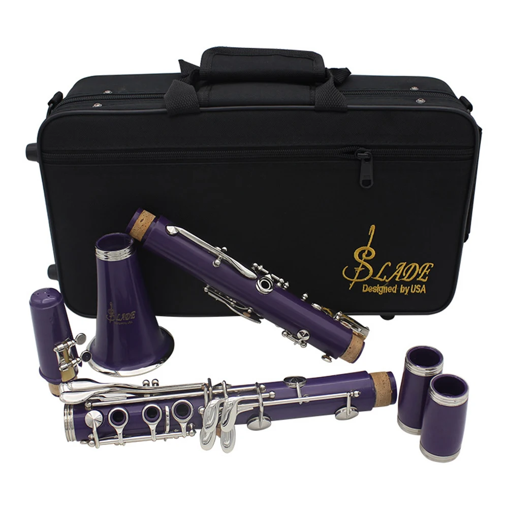 17 Keys Bb Flat Woodwind Instrument Abs Cupronickel