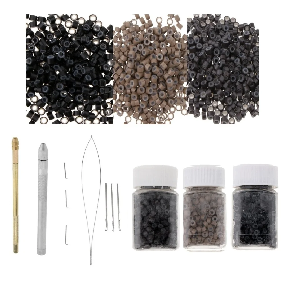 Парик волос микро кольца ссылка бусины силиконовые подключение вентиляции