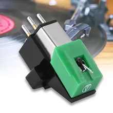 Для AT95E проигрывателя, стилус, 3 скорости, 13 мм, картридж для записи, высокое качество, виниловый стилус для AT95E