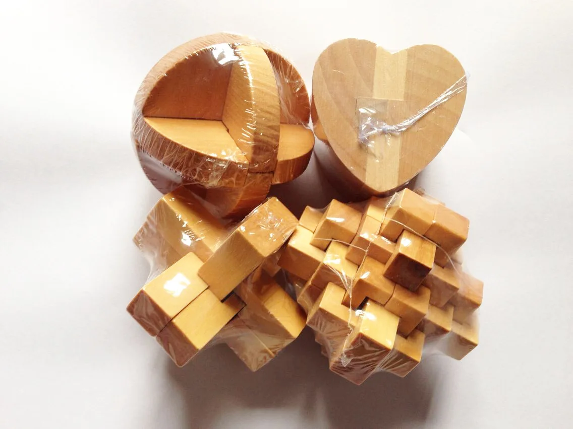 

Burr Puzzle Educational Toy Young STUDENT'S Adult Nine Yi Set Unlock Adult 4-6-9-Year-Old