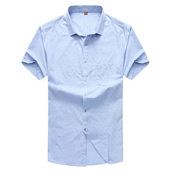 

Fat Man Loose Floral Short Sleeve Shirt Plus Fat plus Size Men's Wear Half Sleeve Shirt Super Large Size