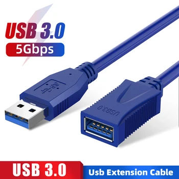 

1M usb extension cable Male to Female Data Sync Cable Fast Speed USB 3.0 Cable For Keyboard Printer Camera Mouse Game Controller