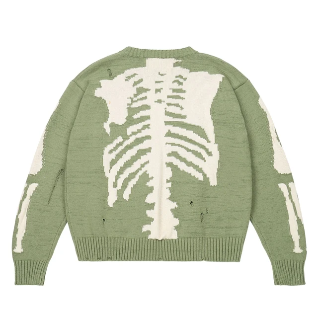 Japanese Harajuku Knitted Sage Green 