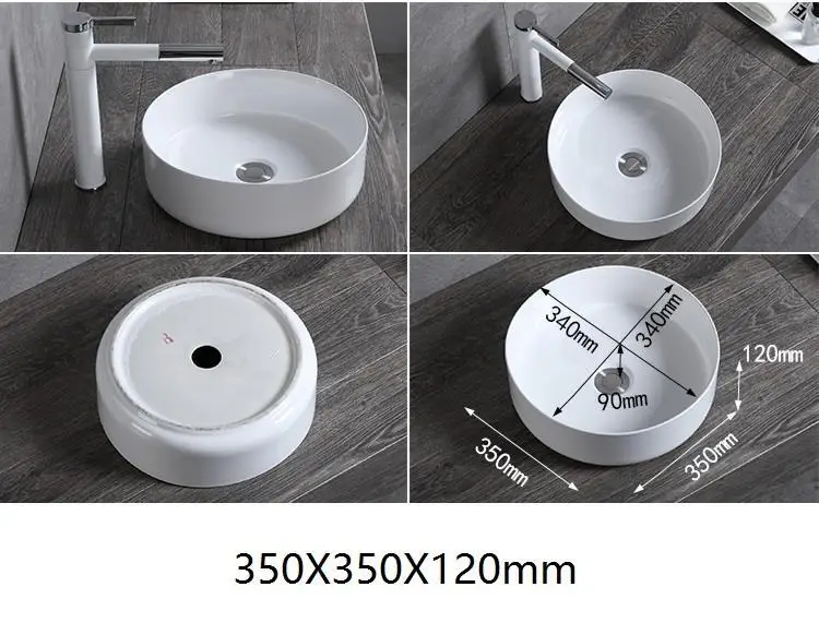 Sobre Encimera Bagno Evier Lavandino Waschtisch wastatel черный Lavabo Umywalka Pia Banheiro умывальник для ванной комнаты