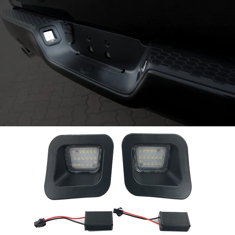 2 шт. светодиодные лампы для номерного знака Dodge Ram 1500 2500 3500 2003-2018 2019 | Автомобили и