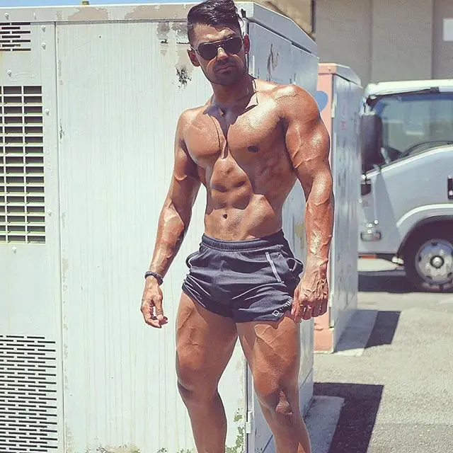 

Summer New Style Men Muscle Brothers Fashion Fitness Pants Outdoor Casual Running Sports Shorts