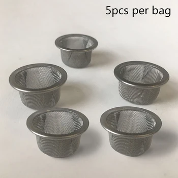 

5/10pcs Screen Filters Metal Ball Smoking Pipe Stainless Steel Screens Tobacco Pipe For Crystal Pipes Smoking