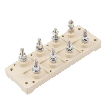 

Two-in terminal terminal Plastic board 184 Round head High current strip Circuit board Busbar Generator set accessories