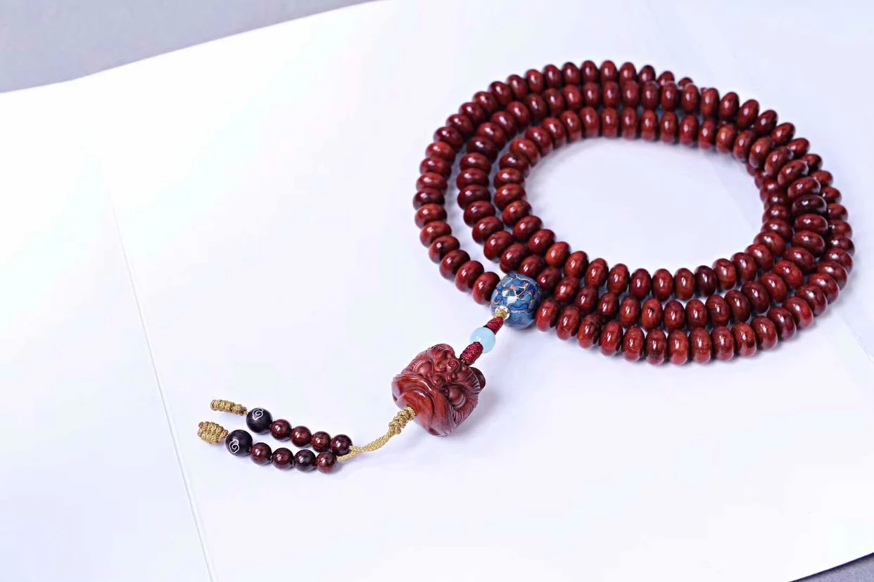 

Lobular браслет из розового дерева подлинные бусины для браслета abacus, бусины с высокой масляной насыщенной стеклянной нитью, бусины с красной краской для танца льва