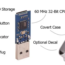 Резиновая уточка USB Hak5 резиновая утка BadUsb