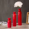 Red Ceramic Vase Blue Wedding Vase Home Decoration Decoration Gifts 1
