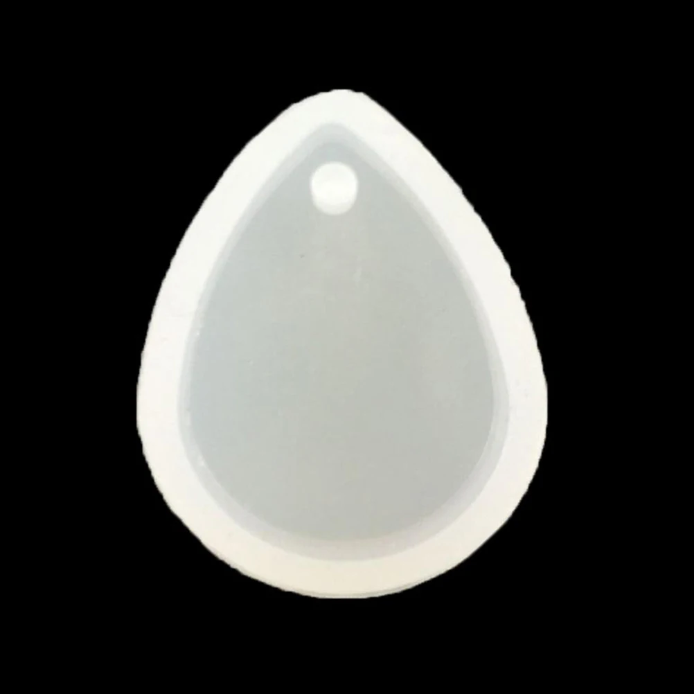 DIY ручная подвеска для изготовления полимерные для ювелирных украшений на цепочке изготовление формы Силиконовая Круглая квадратная овальная капелька геометрические брызговик глиняные инструменты