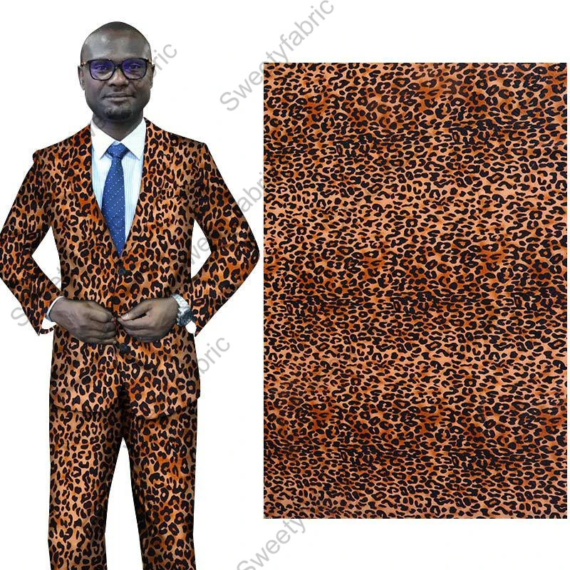 Leopard Wax Fabrics 1