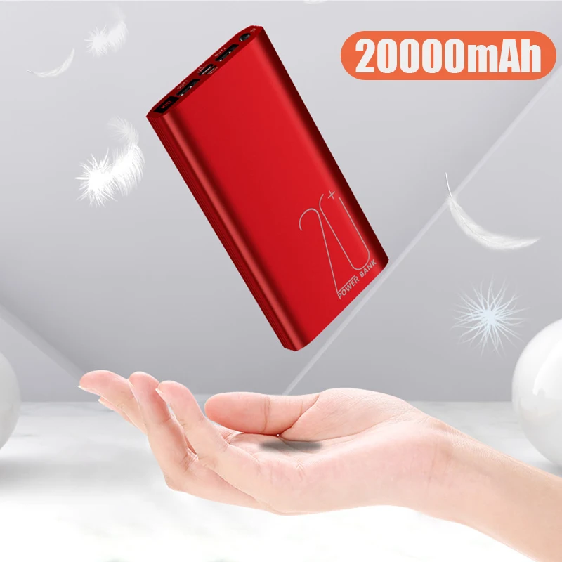 

Charger Power bank Charging Power Bank 20000mAh Portable PowerBank for Smart Mobile Phone Portable Charger for xiaomi Iphone