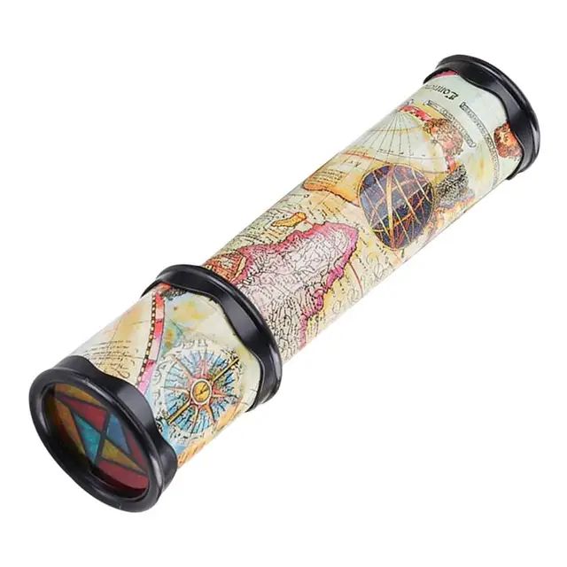 Kaleidoscope Toy 3D Mirror Stretchable Kaleidoscopes Exquisite Patterns Kaleidoscope Funny Classic Toys For Children Adults(R 1