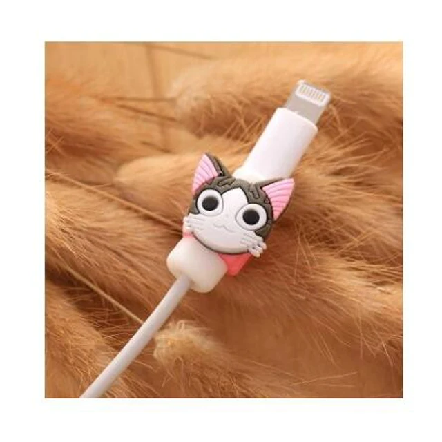 Cute Cartoon Phone USB cable protector for iphone cable chompers cord animal bite charger wire holder organizer protection 5