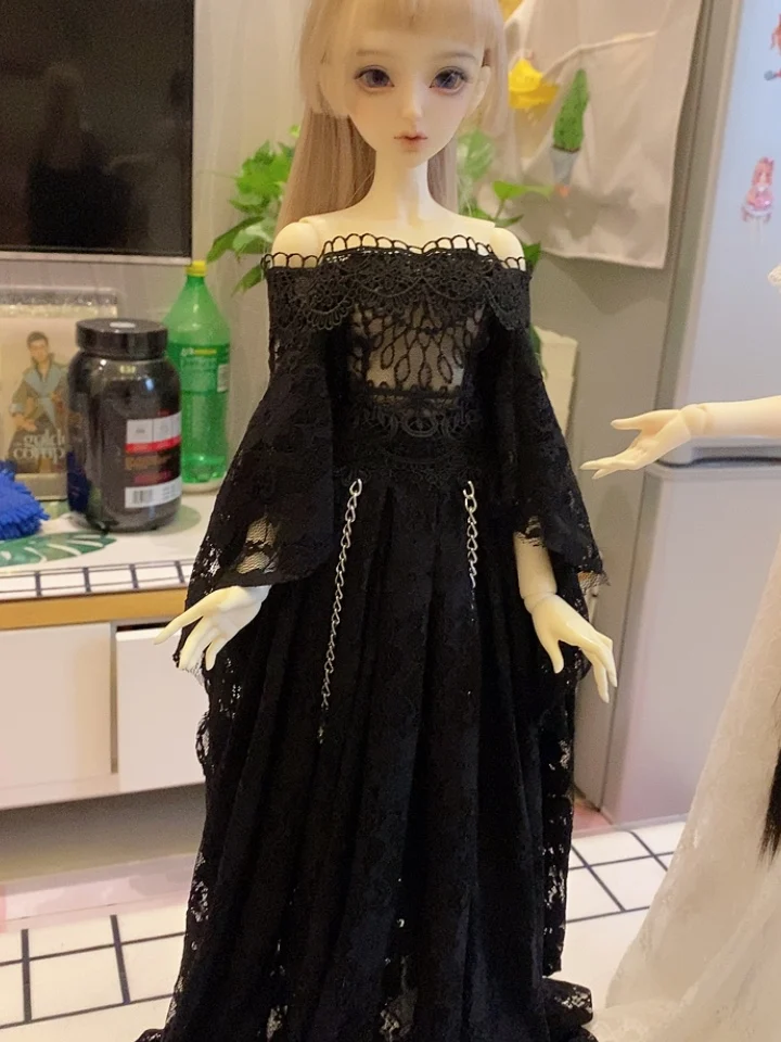 1/6 1/4 1/3 scale BJD clothes Nightdress Palace style Princess dress for BJD/SD YOSD MSD SD13 big girl doll accessories C0650