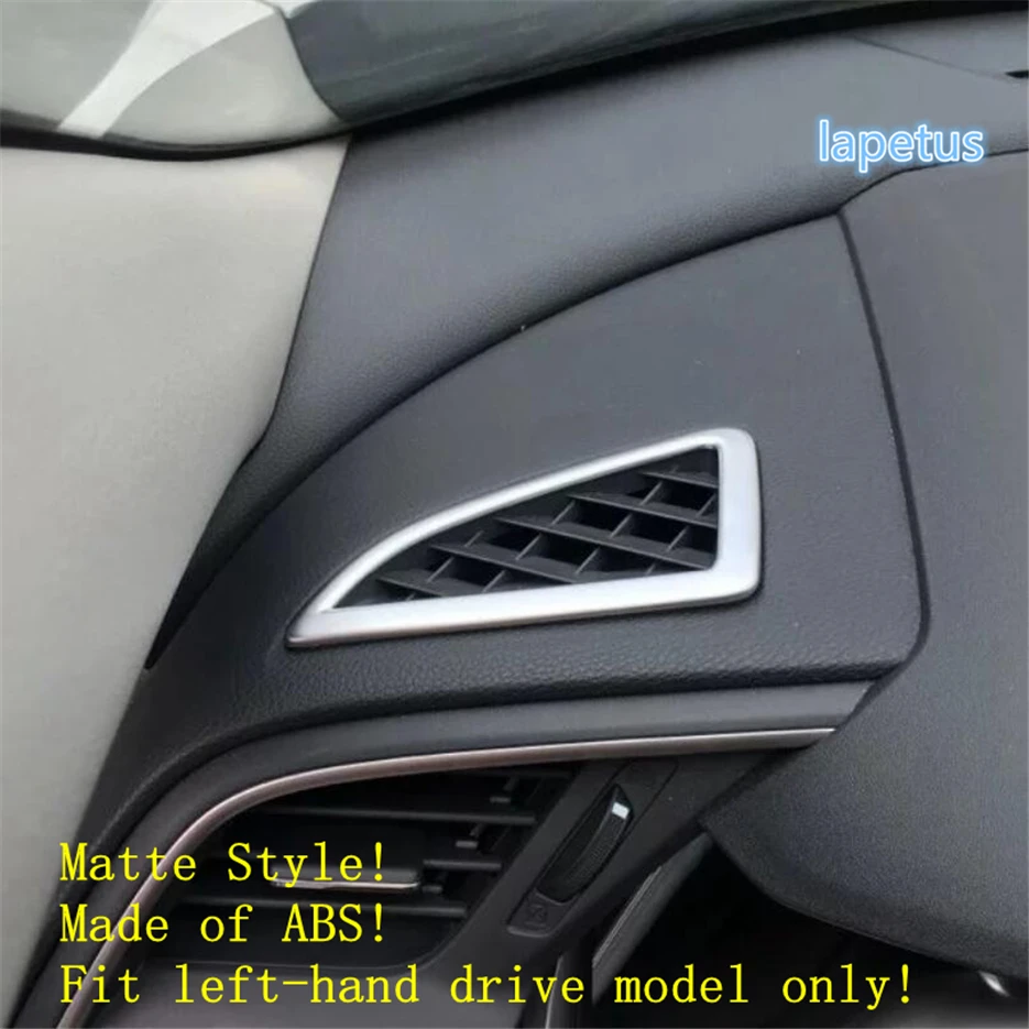 

Lapetus Side AC Air Conditioning Vent Outlet Decoration Frame Cover Trim Fit For Honda Civic 2016 - 2019 Matte Carbon Fiber ABS