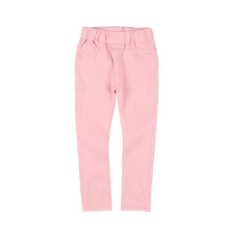 

2019 Spring and Autumn Children's Casual Slim Thin Cotton Pants Soft stretch leggings. 3-7Y Girls Pants