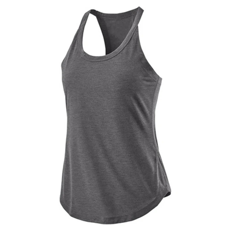 New Yoga Vest Women Running Shirts Sleeveless Gym Tank Top Sportswear Quick Dry Breathable Workout Tank Top Fitness Clothes