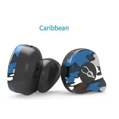 TWISTER. CK Sabbat X12 Ultra Camouflage TWS True wireless 5,0 Bluetooth гарнитура в ухо стерео наушники гарнитура - Цвет: Caribbean