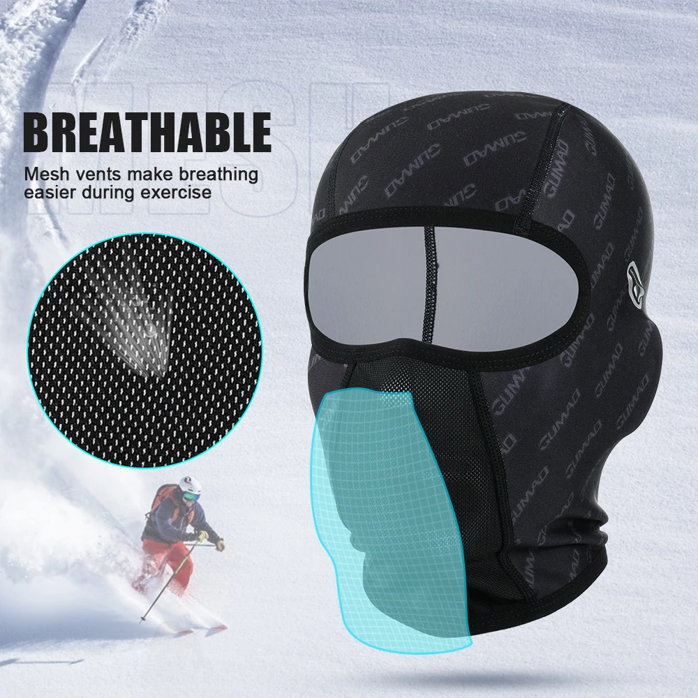 New Winter Fleece moto passamontagna maschera integrale scaldacollo caccia  ciclismo casco fodera sport sci Snowboard sciarpa uomo - AliExpress
