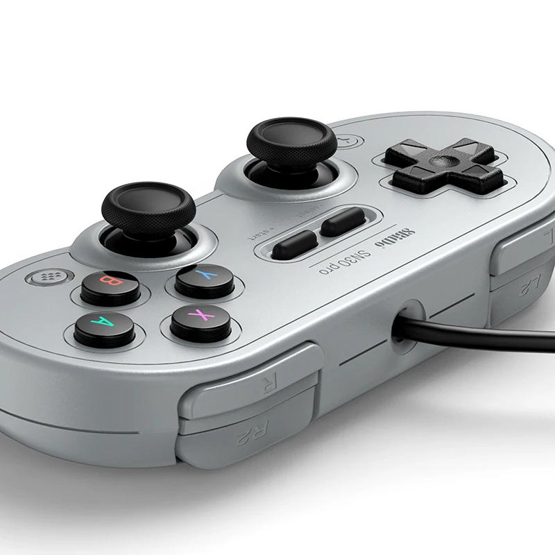 Controle para Switch e Raspberry Pro com Fio Gamepad pi sn Edição 1 ou 2 Pçs 8bitdo Sn30 Usb ns - Image 4