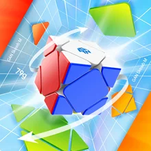 GAN swewb – Cube magnétique de couleur M 4x4x4, sans autocollant, vitesse professionnelle, Puzzles torsadés, jouets éducatifs pour enfants, cadeau