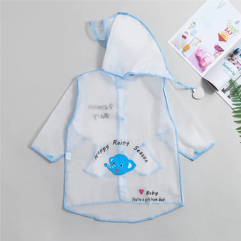 Children's waterproof raincoat Boys Girls Kids Hooded Raincoat Waterproof Jackets Toddler Baby Cartoon Tops #4S18 (20)