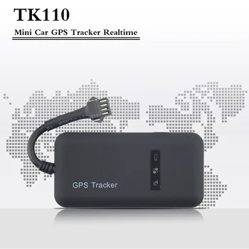 

High Quality TK110 Car GPS Tracker Real-time Tracking Locator For Vehicle With Shock/Over Speed Alarm Geo-fence Oil-cut Function