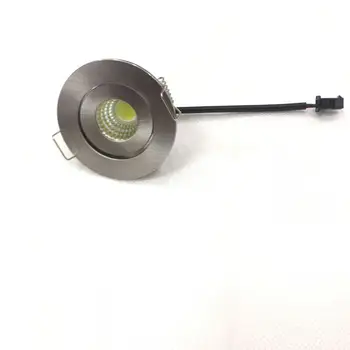 

1pcs/lot Ceiling Lamp Luminarias Para white frame Downlight Light Cob Ceiling Spot 1w 85-265v Recessed Lights Indoor Lighting