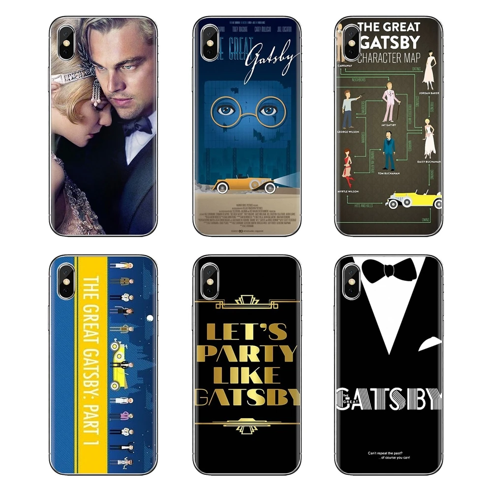Мягкая сумка чехол Great Gatsby 2013 постер фильма для sony Xperia Z Z1 Z2 Z3 Z5 compact M2 M4 M5 E3 T3 XA Aqua LG G4