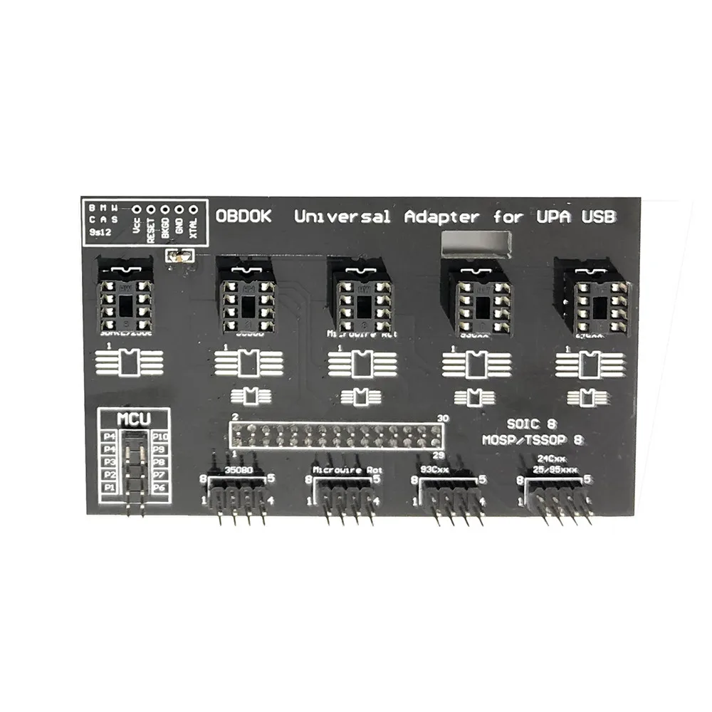 Универсальный адаптер UPA ECU Eeprom с 8-контактным зажимным кабелем Soic для