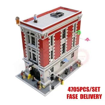 

New Ghostbusters Firehouse Headquarters fit 75827 city figures Ghostbusters 75827 Building block bricks Model Toys kid gift