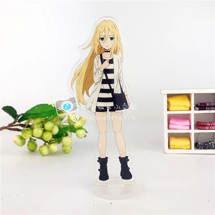 15CM Anime Angels of Death Figures Isaac·Foster Acrylic Stands  Rachel・Gardner Eddie Character Model Desktop Decoration Fans Toys