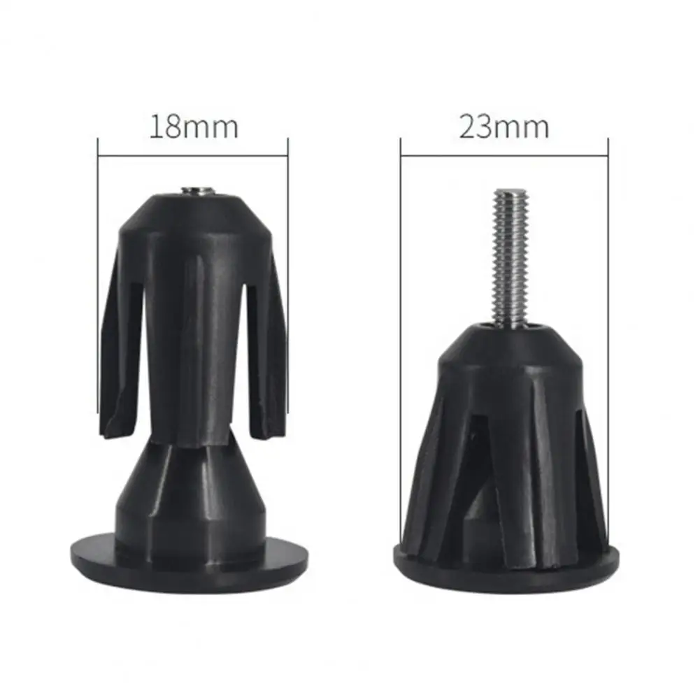 Bicycle Accessories Bike Handlebar Plugs 2Pcs Bike Handlebar Plugs Caps Covers Aluminum Alloy MTB