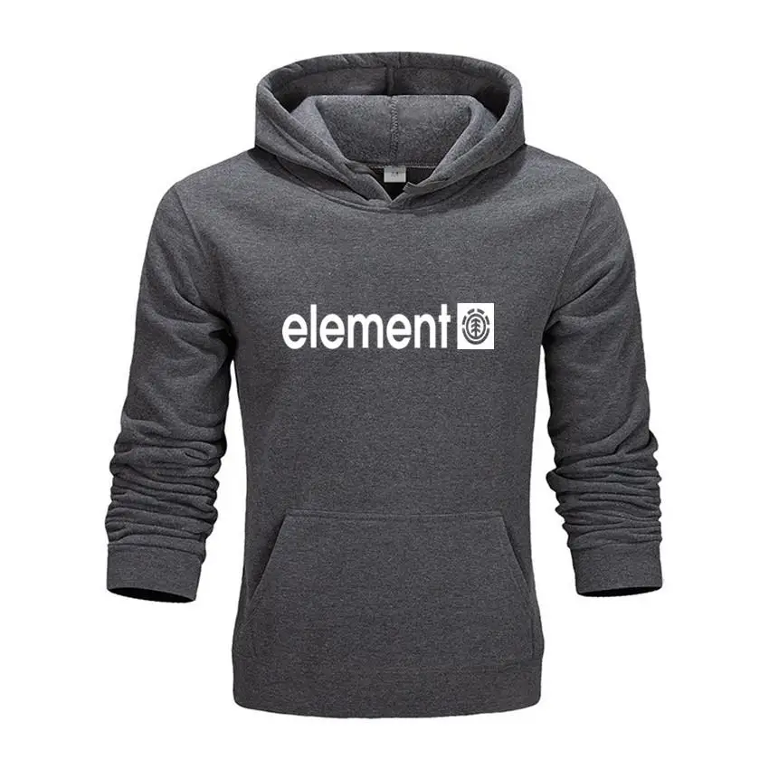 

2019 Fall-Winter Brand Men's Sportswear with element hoodies High Quality Men's Sportswear with Alphabetic Additional Materia