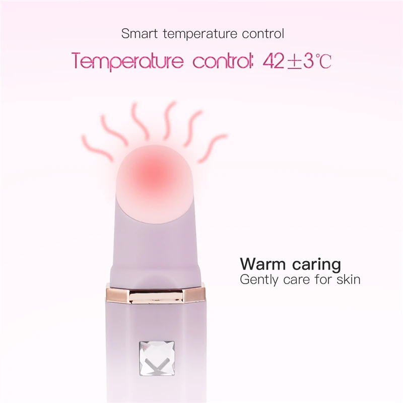 Электрический Теплый массажер для глаз в виде ручки портативный ролик для глаз Волшебный массаж уменьшение морщин черные круги сумка Релаксация глаз