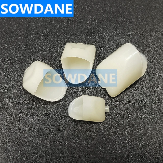 Couronne temporaire dentaire en résine ultra fine, blanchiment des dents,  ombre antérieure, placages dentaires de dentiste, 50 pièces - AliExpress