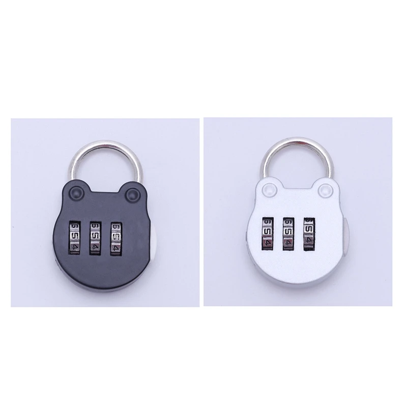 

2 Pcs Combination Travel Suitcase Luggage Padlock Digit Push Password Lock Zinc Alloy Security Lock Suitcase Coded Lock Cupboard