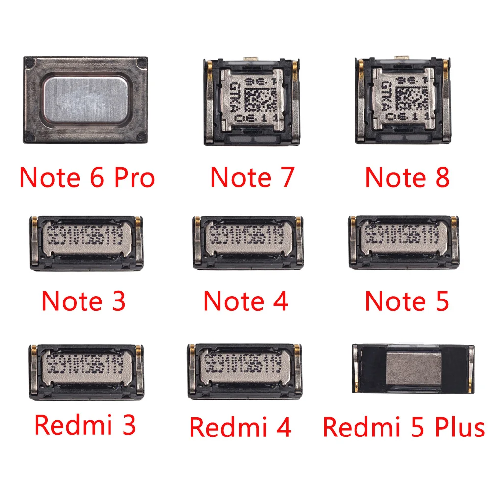 Динамик для Xiaomi Redmi 4 Pro 3 3X 3S S2 Note 8 7 6 5 2 4X 6A 5A|Шлейфы мобильных телефонов| |