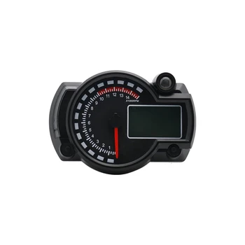 

7-Color LED Motorcycle RX2N ATV LCD Digital Speedometer Tachometer Meter 15000rpm