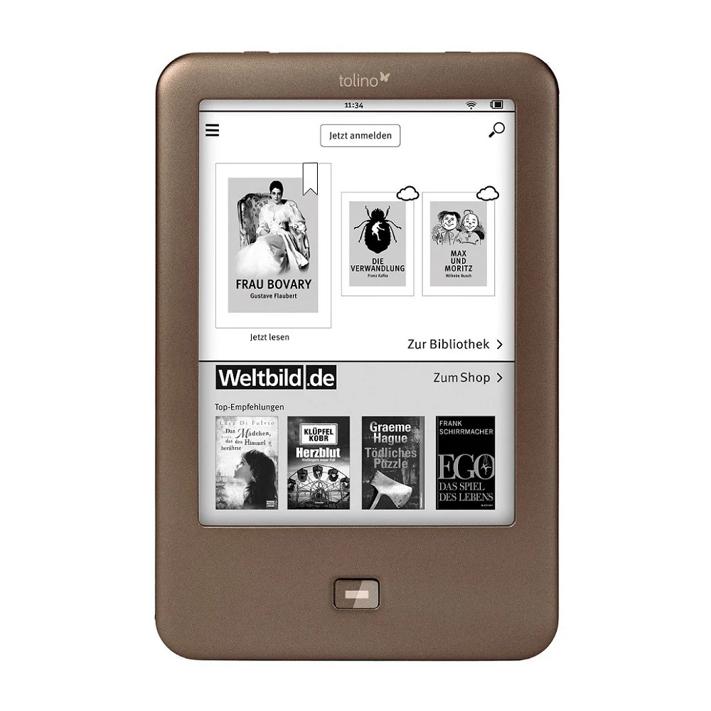 Tanie Elektroniczna książka dla dzieci 6 cali HD 213DPI 1024*758 dotykowy czytnik ebooków e ink E book Pocketbook Ereader Tolino