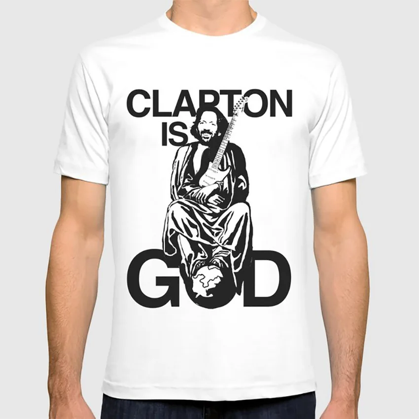 Clapton Is God Eric Clapton футболка музыка